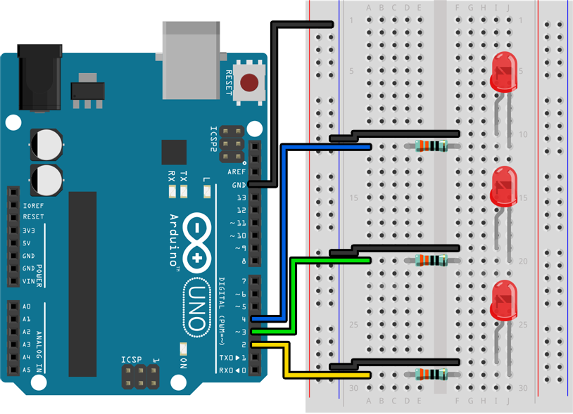 ZachLabs Arduino: Lab 2: Switches